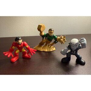 Marvel Super Hero Squad Hasbro Lot of 3 Ironman Sandman Tombstone 2000 2006 2008